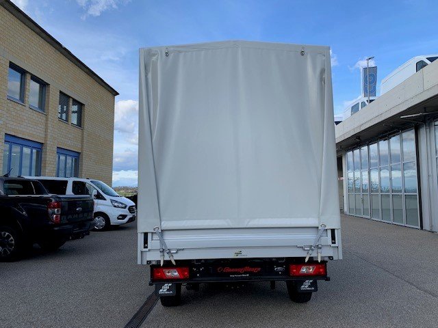 FORD Transit Brücke mit Plache, Hybride Léger Diesel/Électricité, Occasion / Utilisé, Manuelle - 4