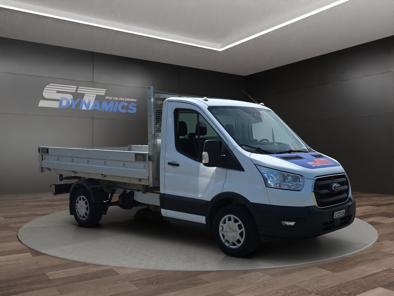 FORD Transit Kab.-Ch. 350 L2 2.0 EcoBlue 185 Trend, Diesel, Second hand / Used, Manual - 4