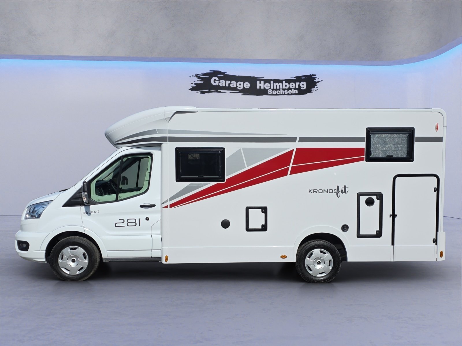 FORD Transit Roller Team Kronosfit 281 TL mit Hubbett, Diesel, New car, Automatic - 2