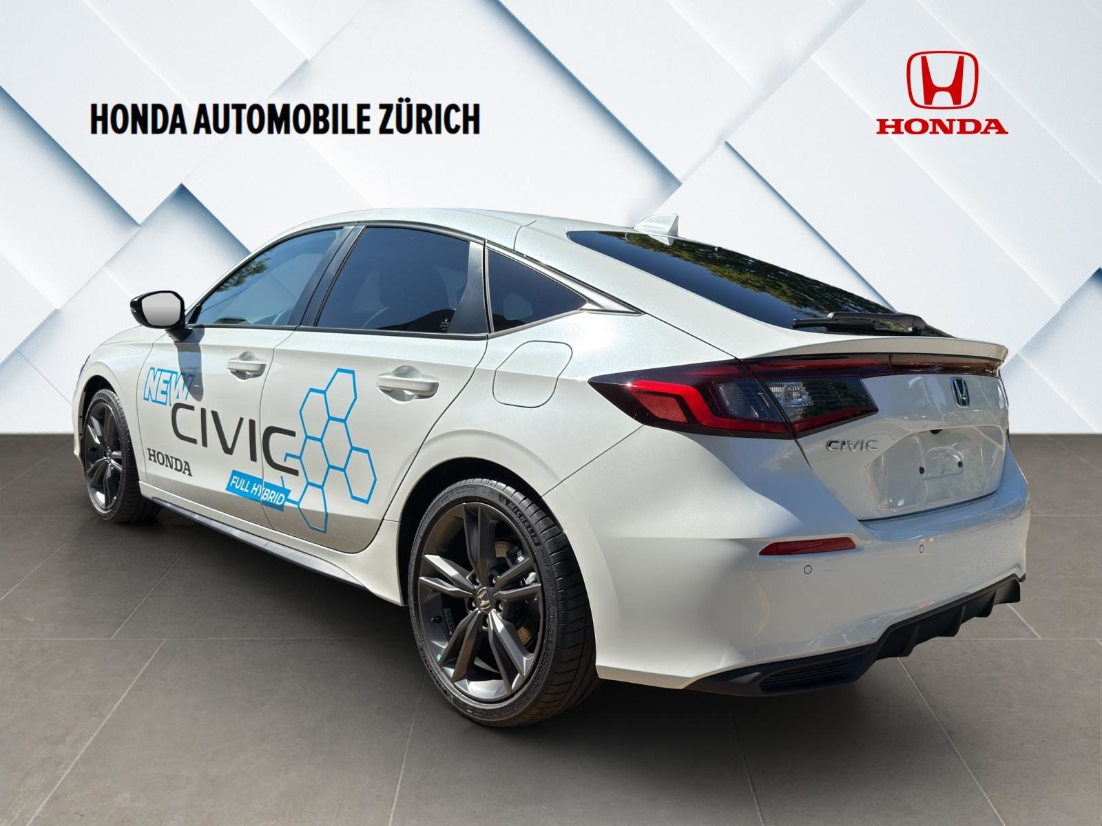 HONDA Civic 2.0 i-MMD Sport, Leasing Aktion 1.9%, Hybride Intégral Essence/Électricité, Voiture nouvelle, Automatique - 3
