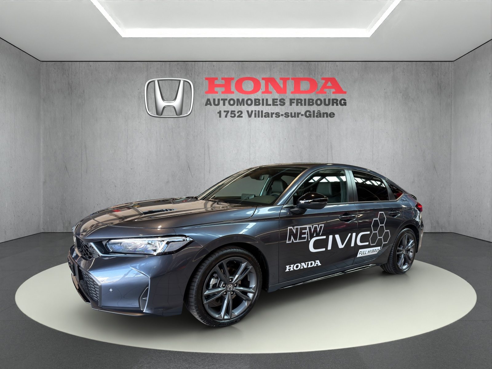 HONDA Civic 2.0 i-MMD Sport, Hybride Intégral Essence/Électricité, Voiture nouvelle, Automatique - 3