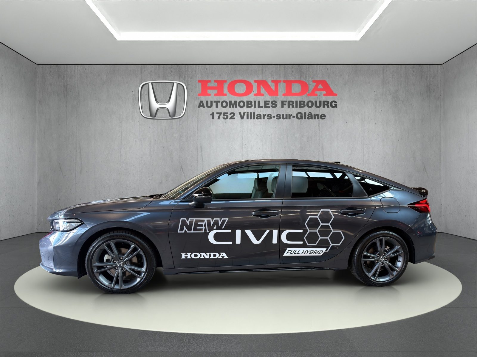 HONDA Civic 2.0 i-MMD Sport, Hybride Intégral Essence/Électricité, Voiture nouvelle, Automatique - 4