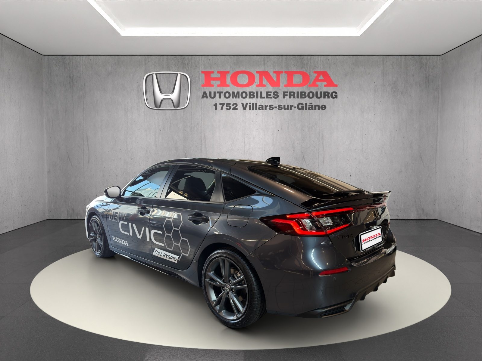 HONDA Civic 2.0 i-MMD Sport, Hybride Intégral Essence/Électricité, Voiture nouvelle, Automatique - 5
