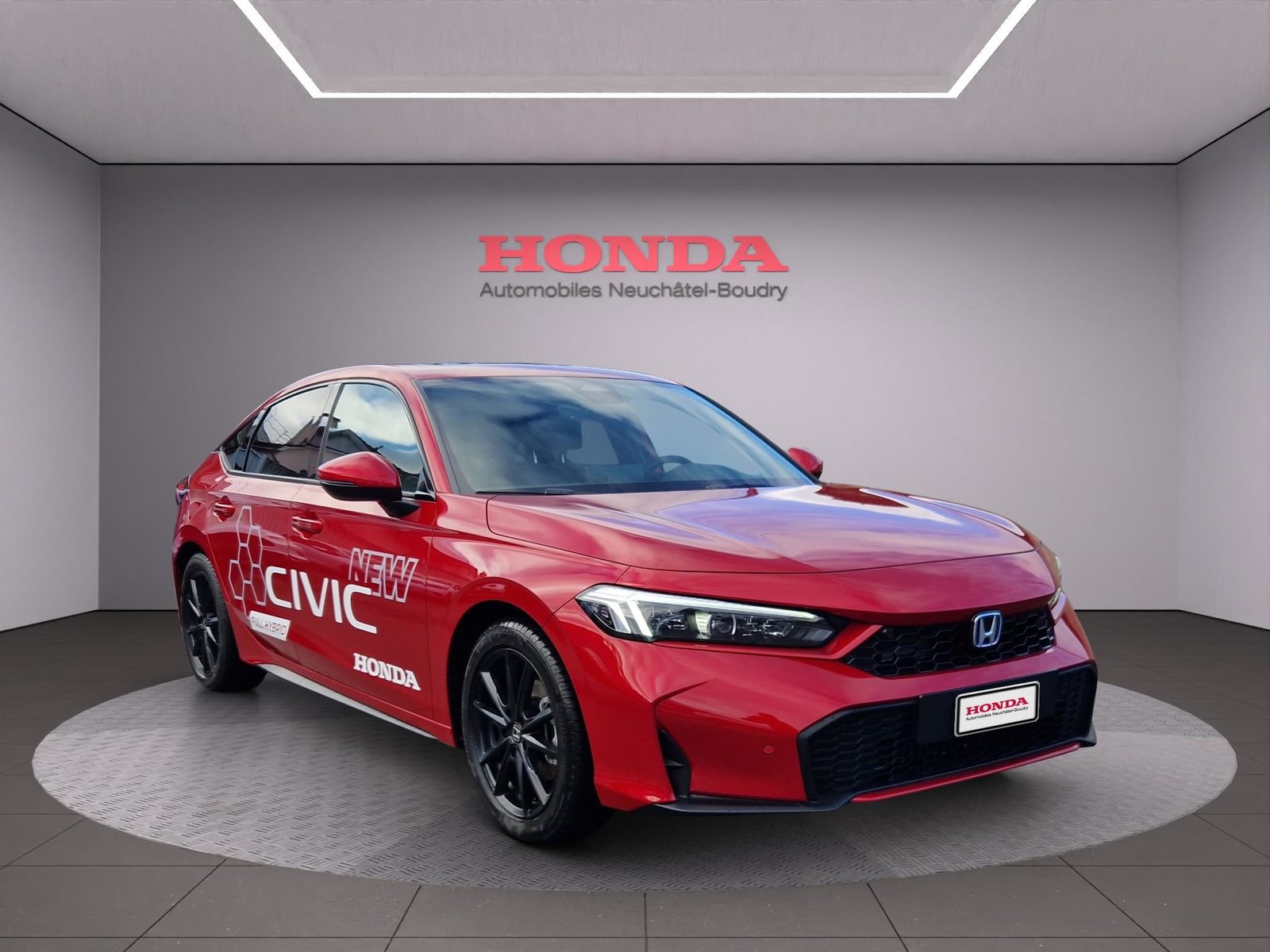 HONDA Civic 2.0 i-MMD Advance, Voll-Hybrid Benzin/Elektro, Vorführwagen, Automatik - 2