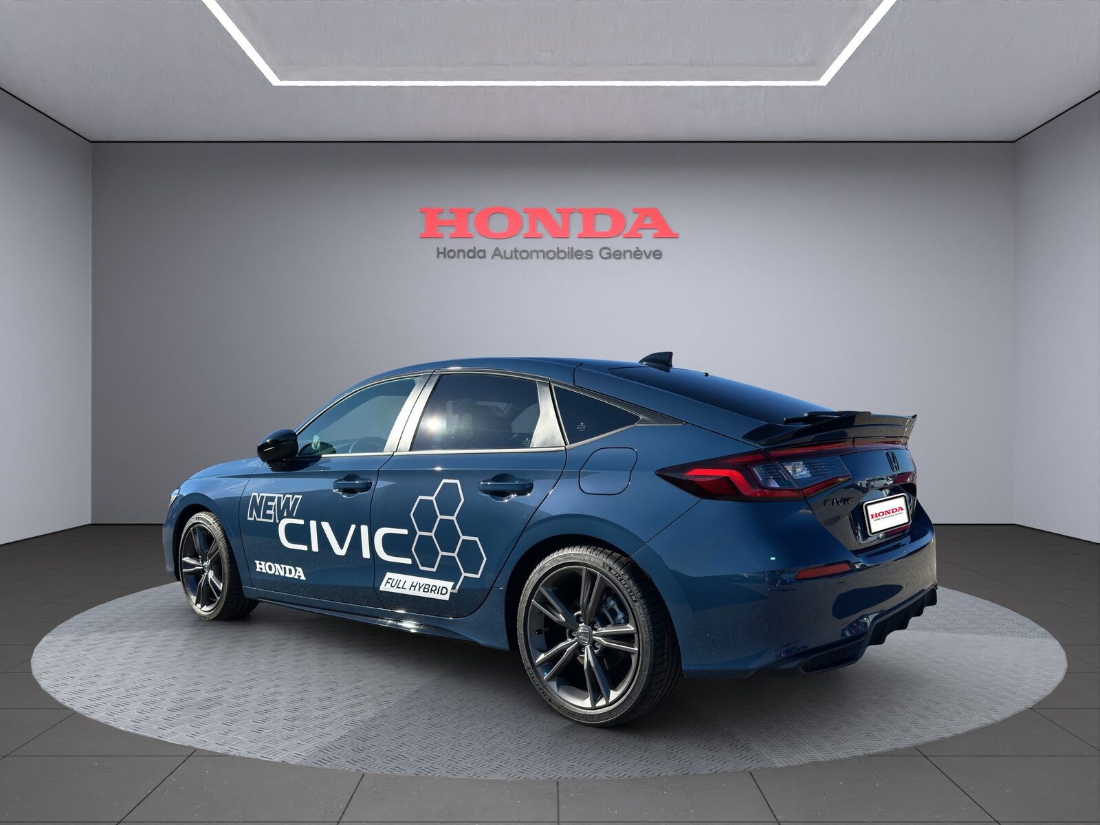 HONDA Civic 2.0 i-MMD Sport, Hybride Intégral Essence/Électricité, Voiture de démonstration, Automatique - 6