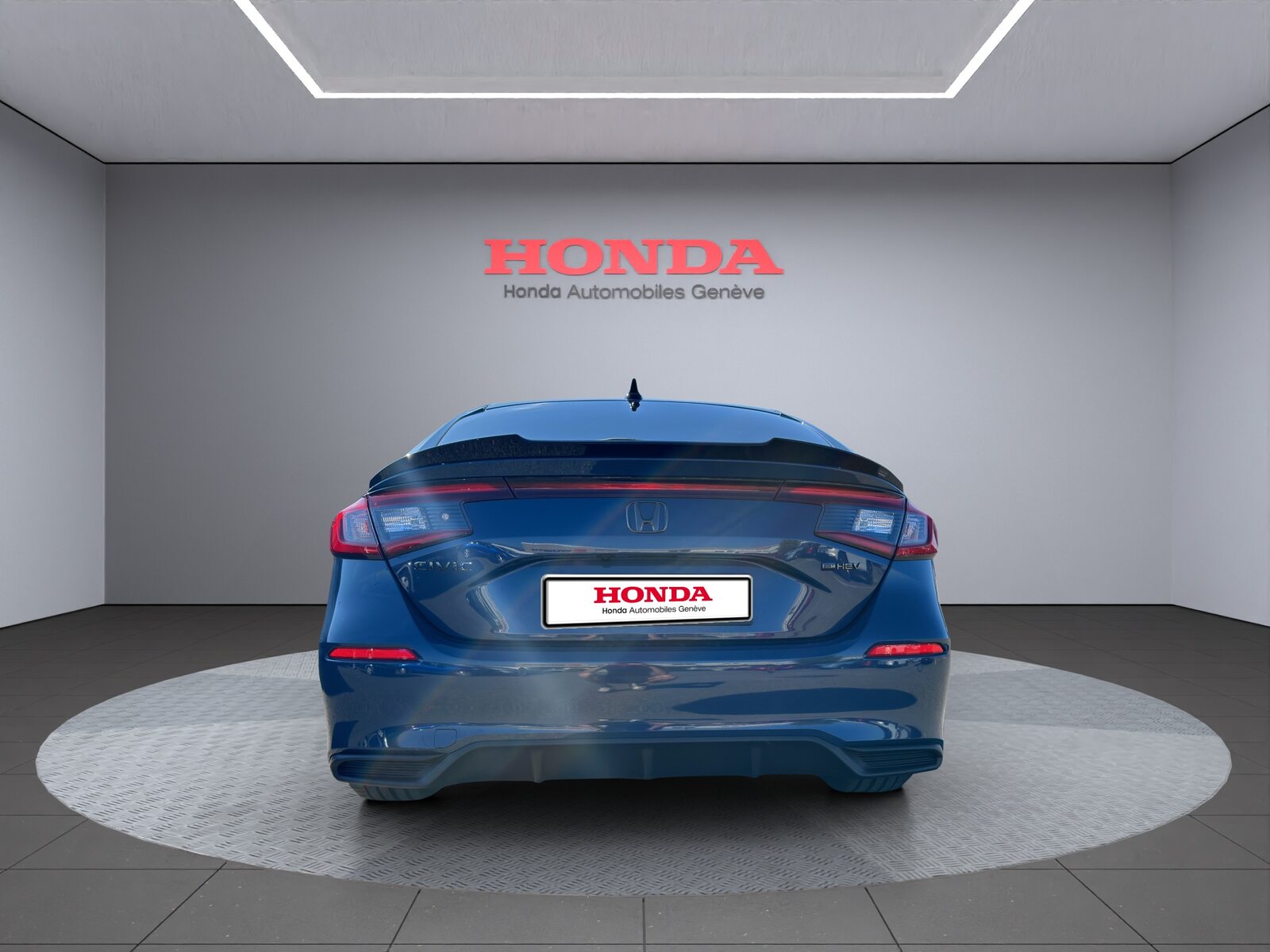 HONDA Civic 2.0 i-MMD Sport, Hybride Intégral Essence/Électricité, Voiture de démonstration, Automatique - 7