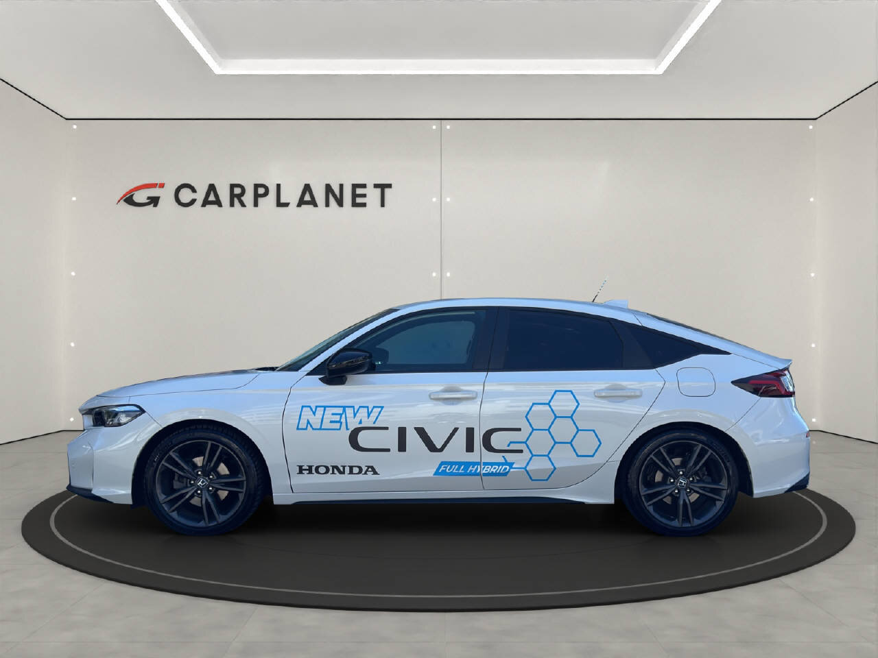HONDA Civic 2.0 i-MMD Sport, Voll-Hybrid Benzin/Elektro, Vorführwagen, Automatik - 2