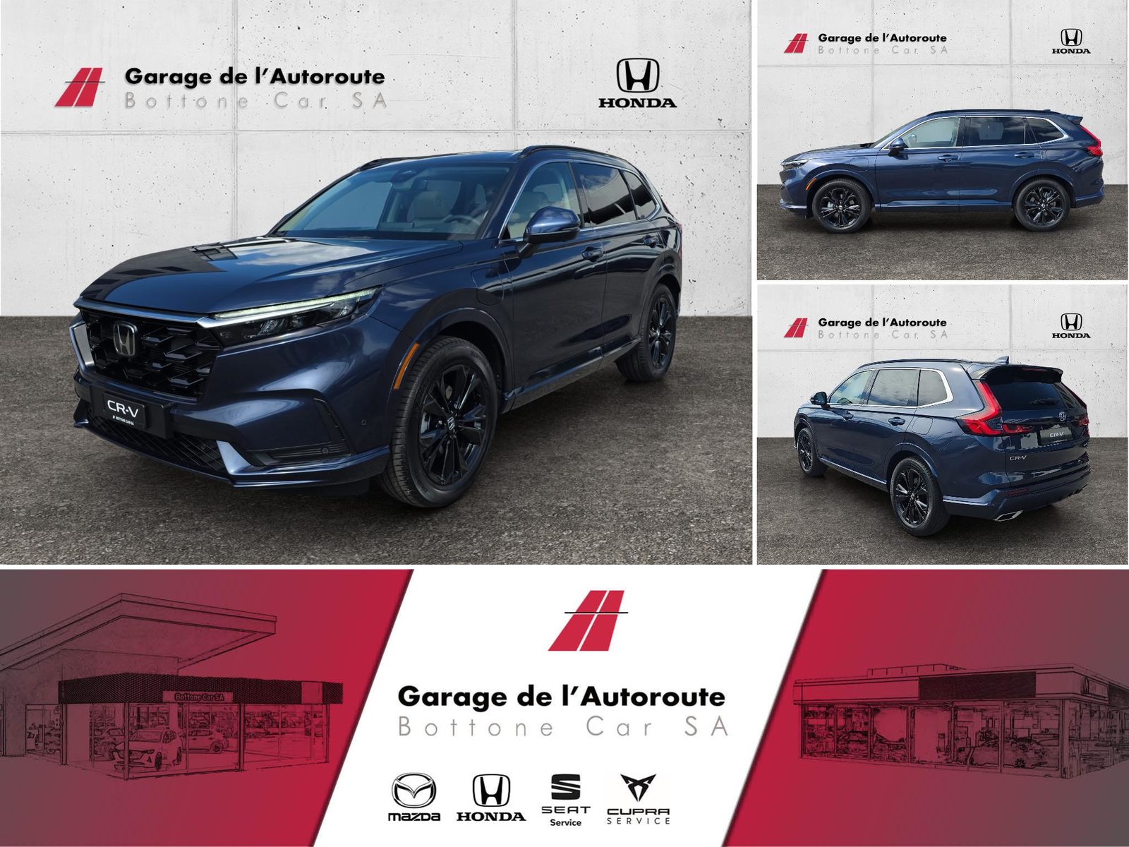 HONDA CR-V 2.0 i-MMD Plug-in Hybrid Advance Tech 2WD, Plug-in-Hybrid Benzin/Elektro, Neuwagen, Automatik - 5