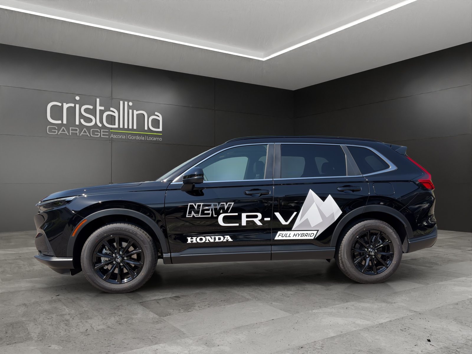 HONDA CR-V 2.0 i-MMD Elegance 4WD, Voll-Hybrid Benzin/Elektro, Vorführwagen, Automatik - 2