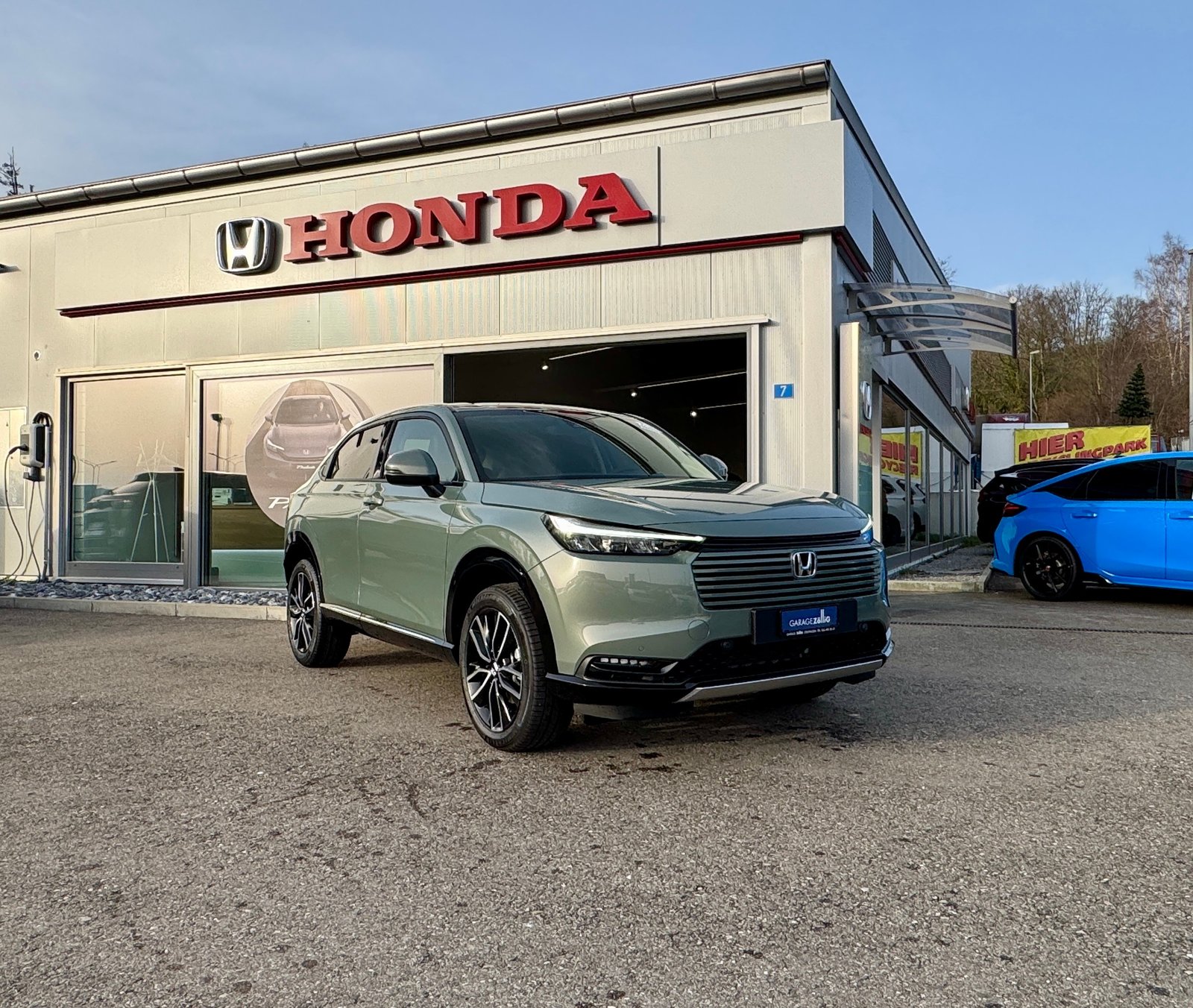 HONDA HR-V e:HEV 1.5l Advance Leasing 1.9 Urban Grau, Crysta
