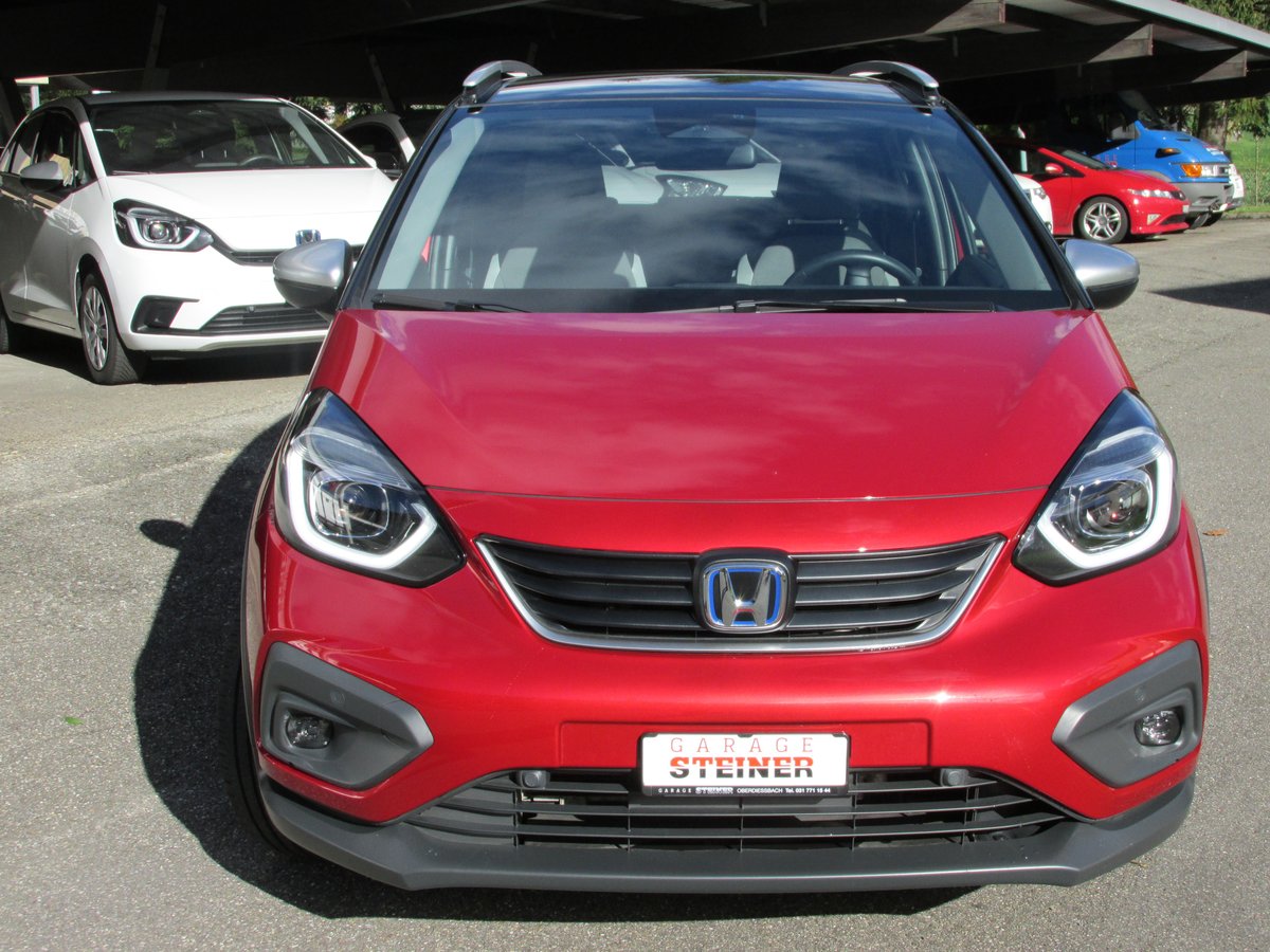 HONDA Jazz 1.5i-MMD Crosstar Executive E-CVT, Hybride Intégral Essence/Électricité, Occasion / Utilisé, Automatique - 2