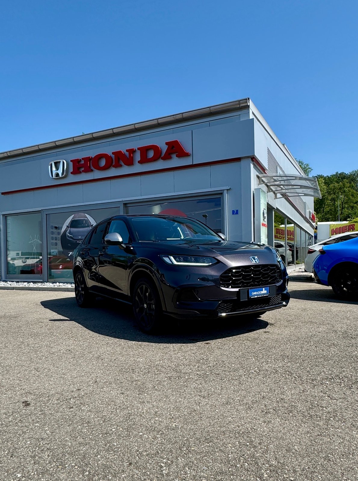 HONDA ZR-V 2.0i MMD Hybrid Sport Automatic Ruse Black Met. G, Full-Hybrid Petrol/Electric, Second hand / Used, Automatic