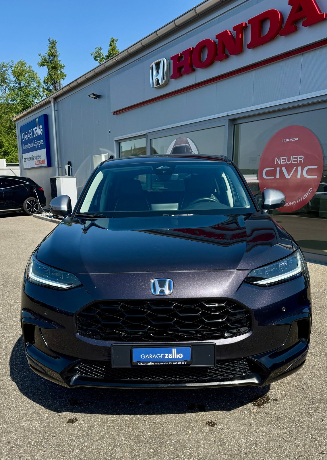 HONDA ZR-V 2.0i MMD Hybrid Sport Automatic Ruse Black Met. G, Full-Hybrid Petrol/Electric, Second hand / Used, Automatic - 3
