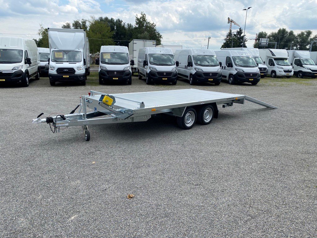 HUMBAUR 3500 Kg. Autotransporter Alu, Voiture nouvelle - 7