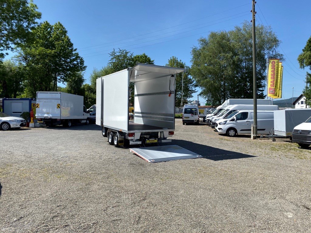HUMBAUR HK 1625 Koffer mit Hebebühne / Durchladesystem, Neuwagen - 4