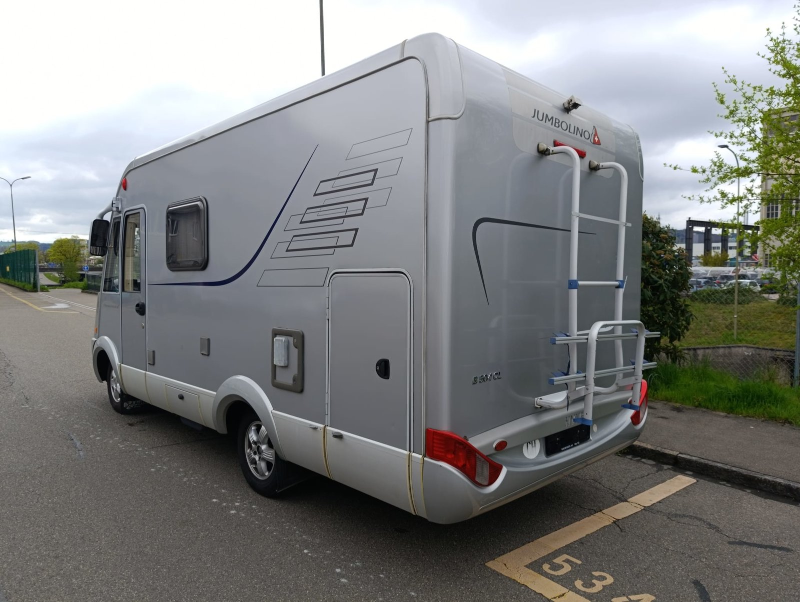 HYMER B504 *5.98 M Länge*Hubbett und Einzelbett*Solar Anlag, Diesel, Occasion / Gebraucht, Handschaltung - 3