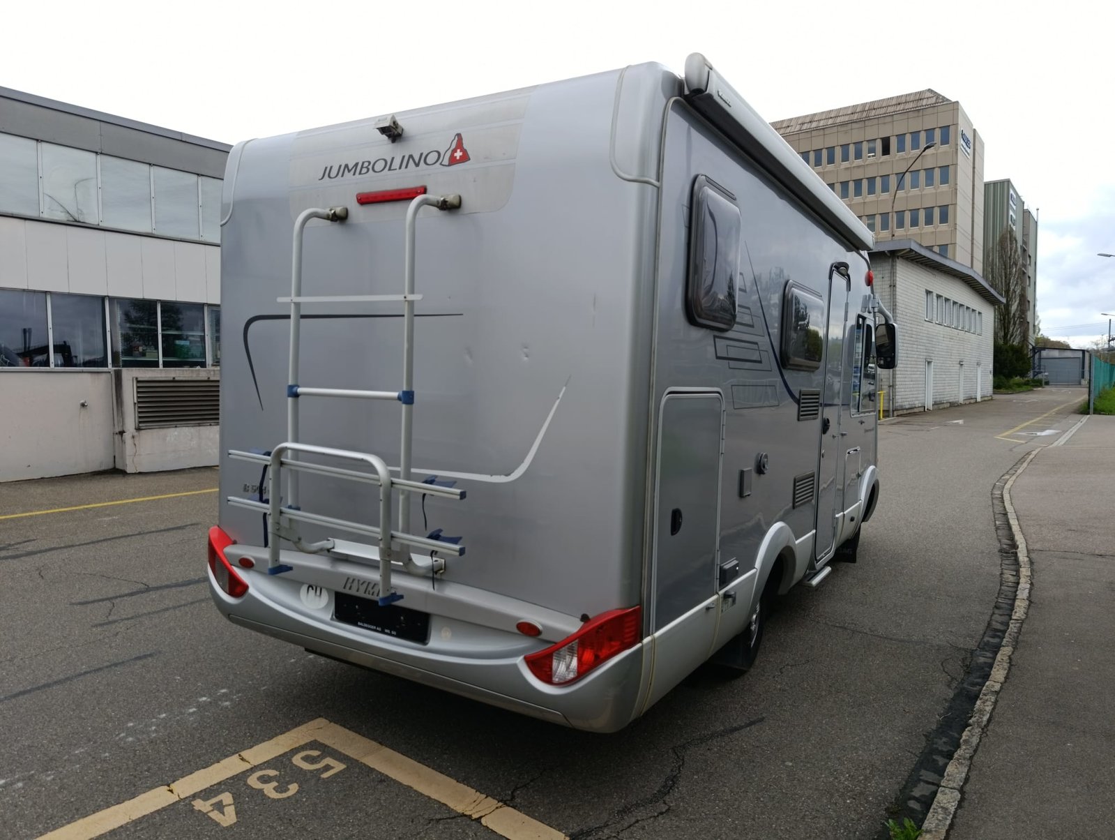 HYMER B504 *5.98 M Länge*Hubbett und Einzelbett*Solar Anlag, Diesel, Occasion / Gebraucht, Handschaltung - 5