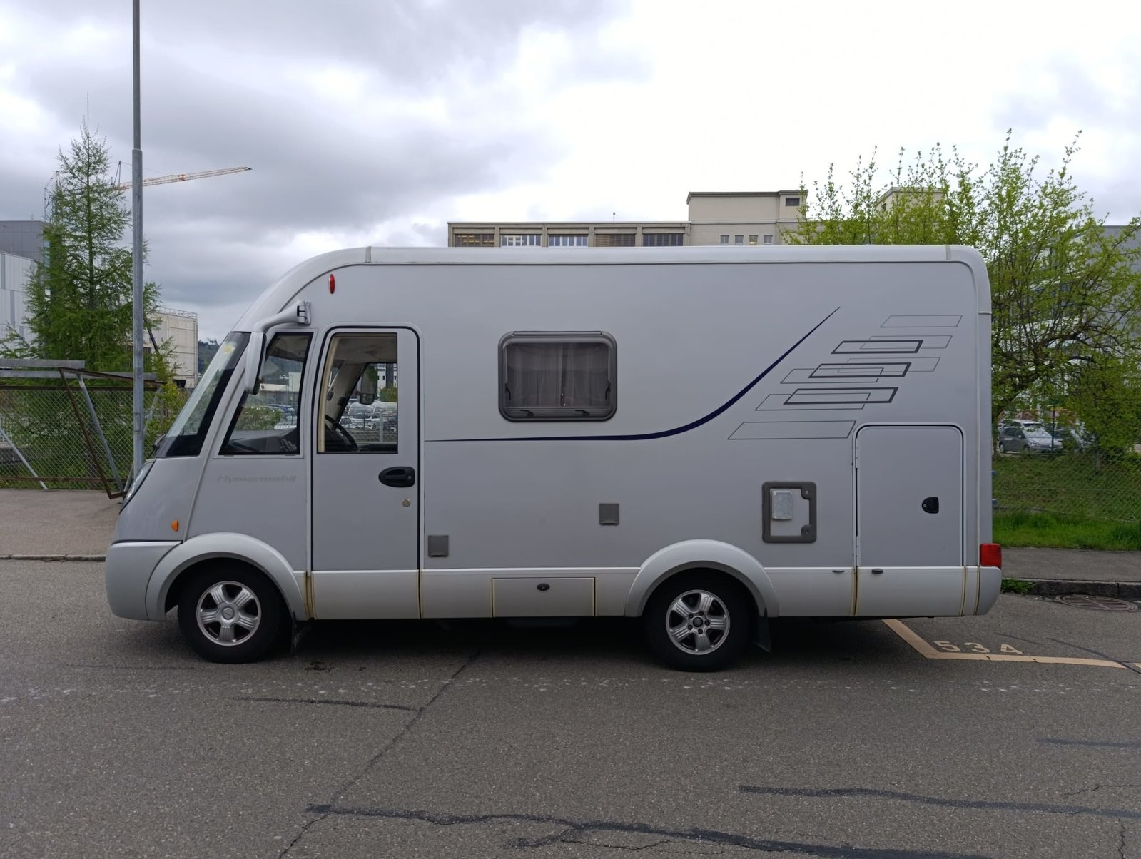 HYMER B504 *5.98 M Länge*Hubbett und Einzelbett*Solar Anlag, Diesel, Occasion / Gebraucht, Handschaltung - 6