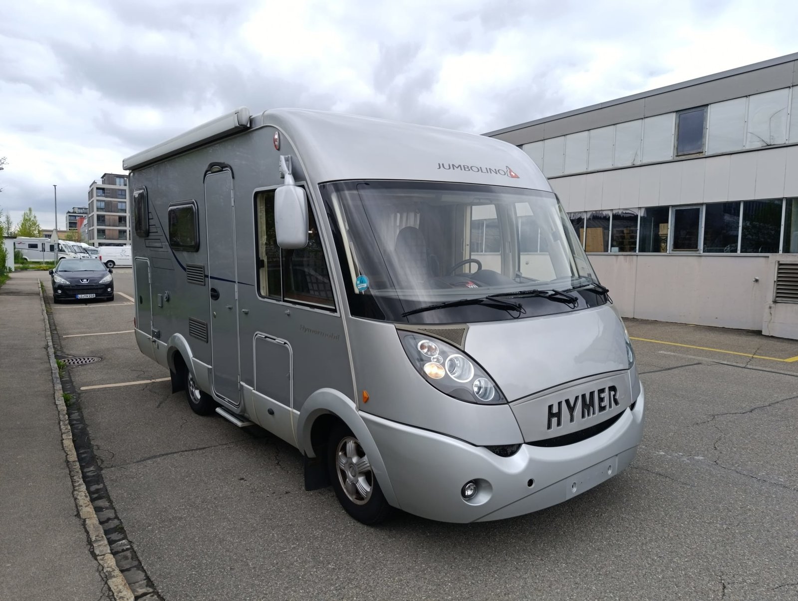 HYMER B504 *5.98 M Länge*Hubbett und Einzelbett*Solar Anlag, Diesel, Occasion / Gebraucht, Handschaltung - 7