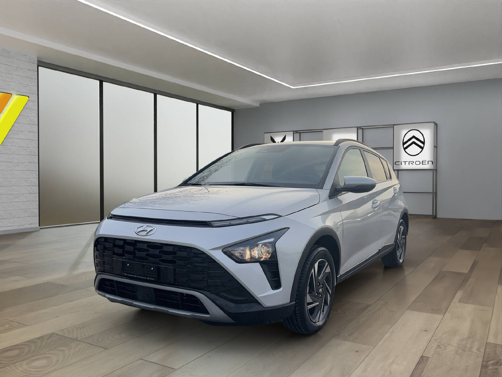 HYUNDAI Bayon 1.0 T-GDi 120 Amplia 48V, Mild-Hybrid Benzin/Elektro, Occasion / Gebraucht, Automatik - 2