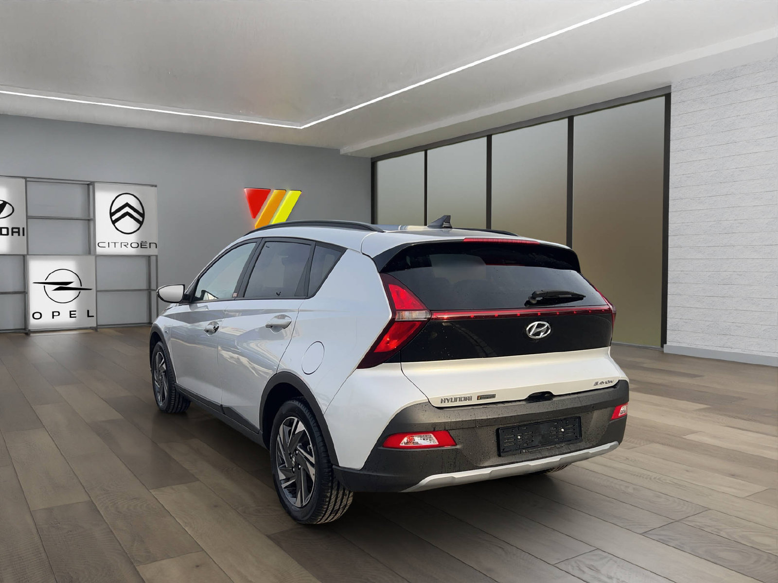 HYUNDAI Bayon 1.0 T-GDi 120 Amplia 48V, Mild-Hybrid Benzin/Elektro, Occasion / Gebraucht, Automatik - 5