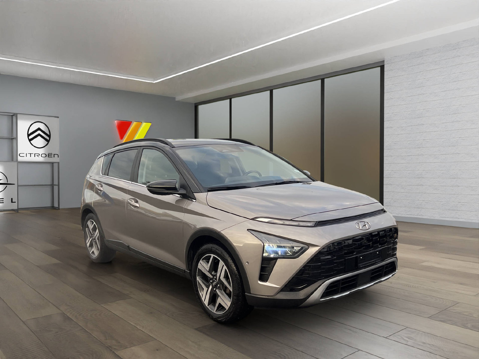 HYUNDAI Bayon 1.0 T-GDi 120 Vertex, Mild-Hybrid Benzin/Elektro, Occasion / Gebraucht, Automatik - 4