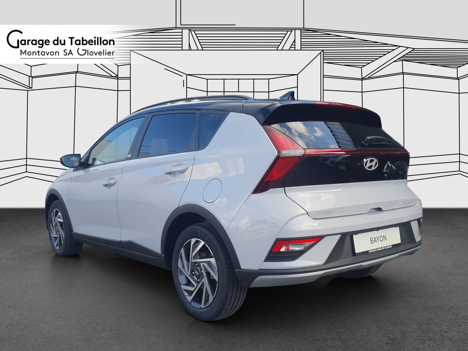 HYUNDAI Bayon 1.0 T-GDi Amplia Auto., Benzin, Vorführwagen, Automatik - 3