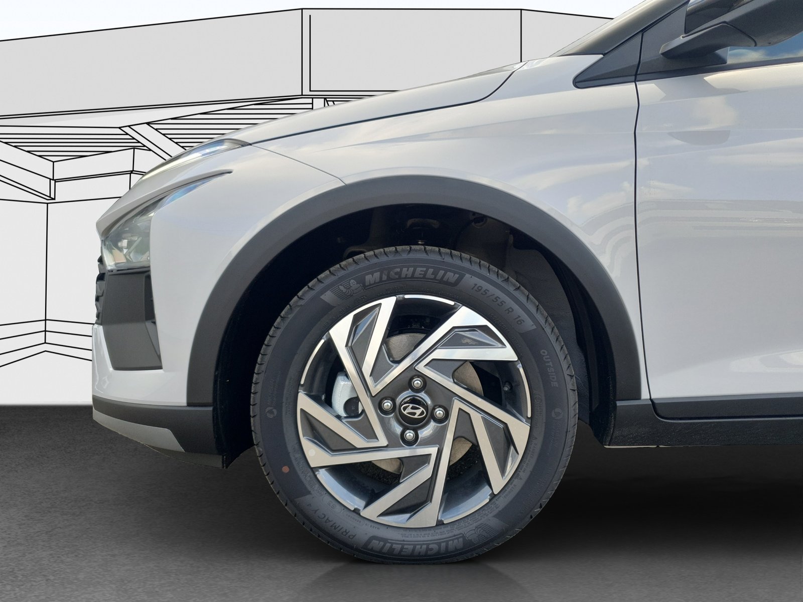 HYUNDAI Bayon 1.0 T-GDi Amplia Auto., Benzin, Vorführwagen, Automatik - 6