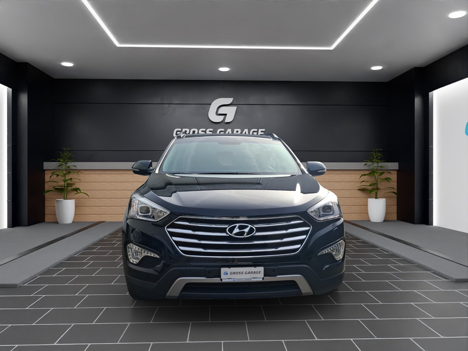 HYUNDAI Gr.SantaFe 2.2CRDI Pre4WD, Diesel, Occasion / Utilisé, Automatique - 3