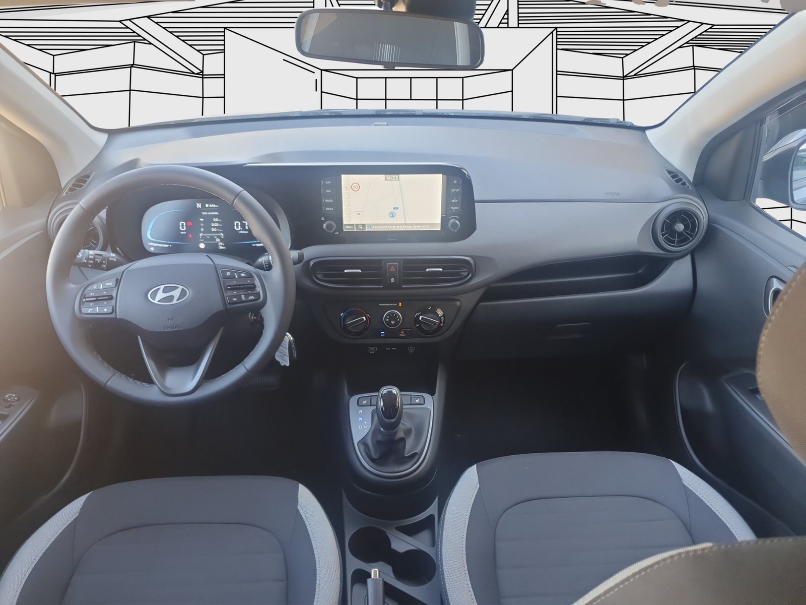 HYUNDAI i10 1.2 Amplia Facelift 2025 Auto., Essence, Voiture nouvelle, Automatique - 7