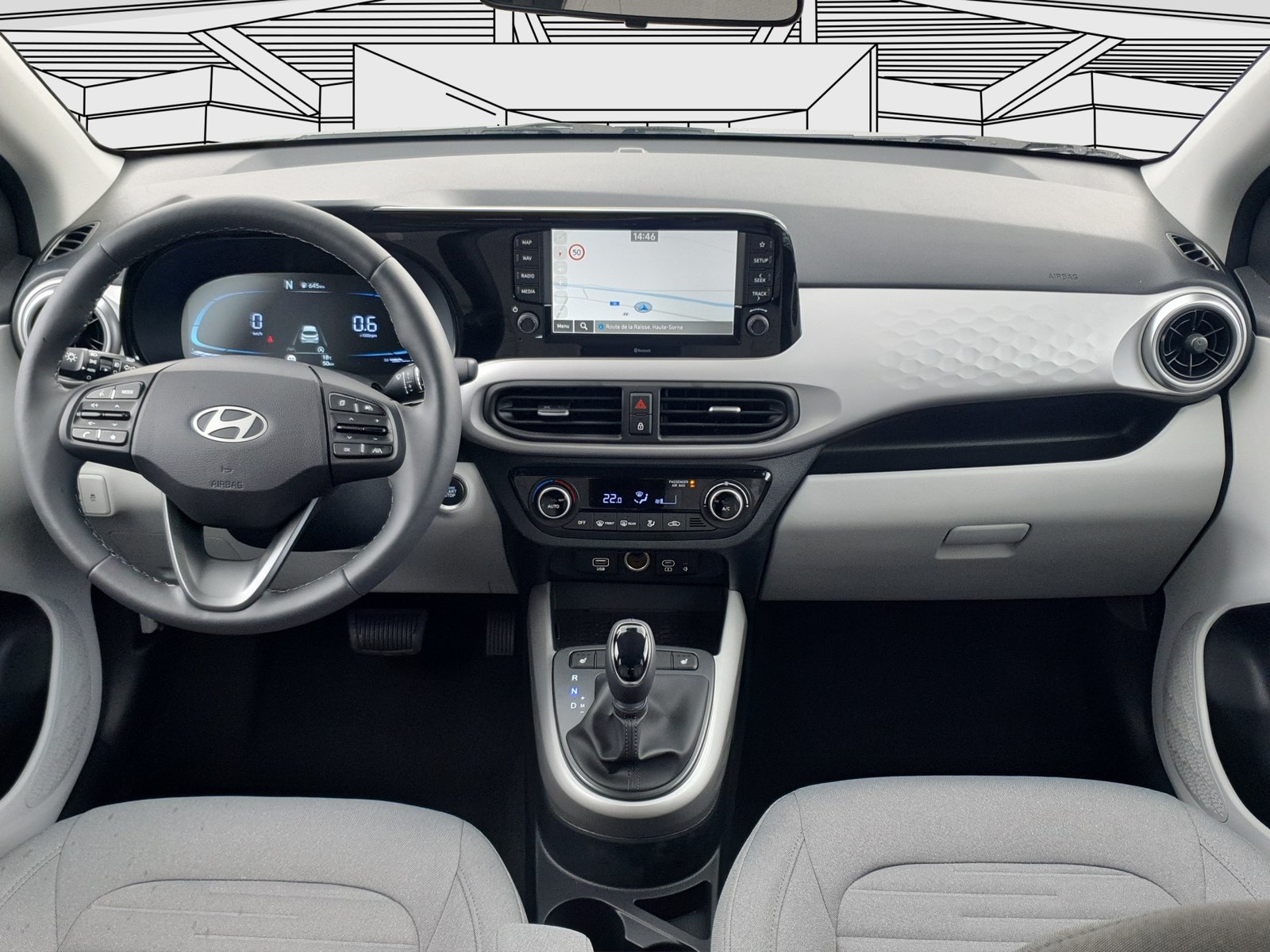 HYUNDAI i10 1.2 Vertex Facelift 2025 Auto., Benzina, Auto nuove, Automatico - 6