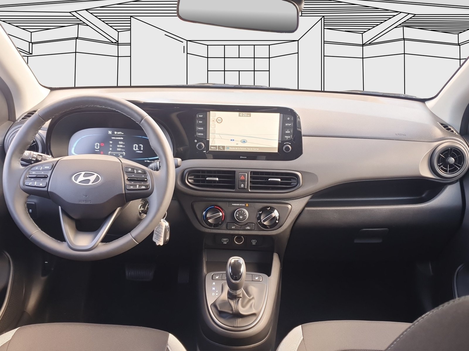 HYUNDAI i10 1.2 Amplia Facelift 2025 Auto., Essence, Voiture nouvelle, Automatique - 7