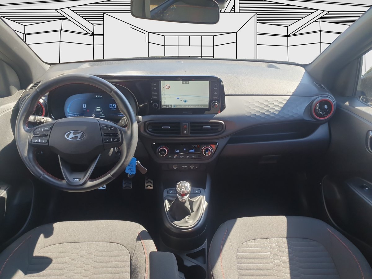 HYUNDAI i10 1.0 T 100cv N-Line Lux.Pack, Essence, Occasion / Utilisé, Manuelle - 6