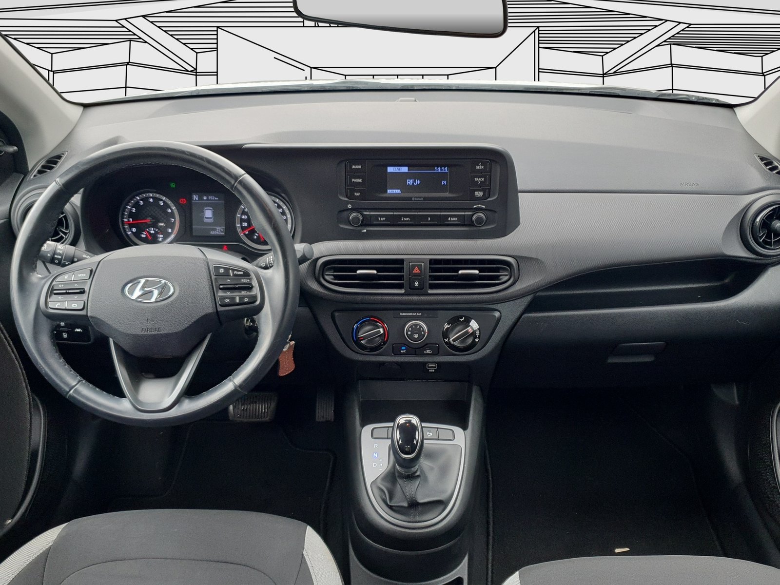 HYUNDAI i10 1.0 Origo Automatique, Essence, Occasion / Utilisé, Automatique - 6
