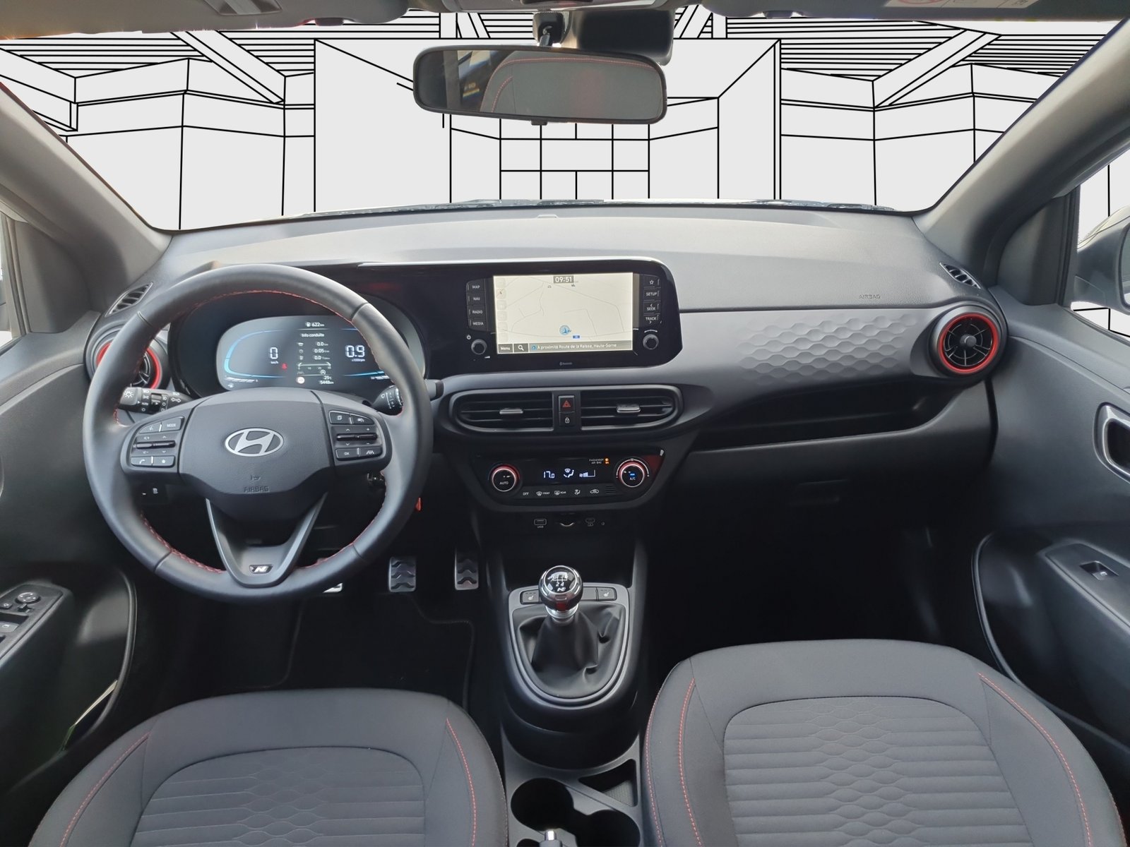 HYUNDAI i10 1.0 T-GDi N-Line Facelift 2025, Benzina, Auto dimostrativa, Manuale - 7