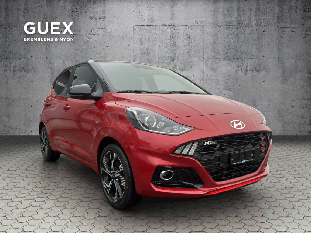 HYUNDAI i10 1.0 T-GDi N-Line, Benzin, Vorführwagen, Handschaltung - 6