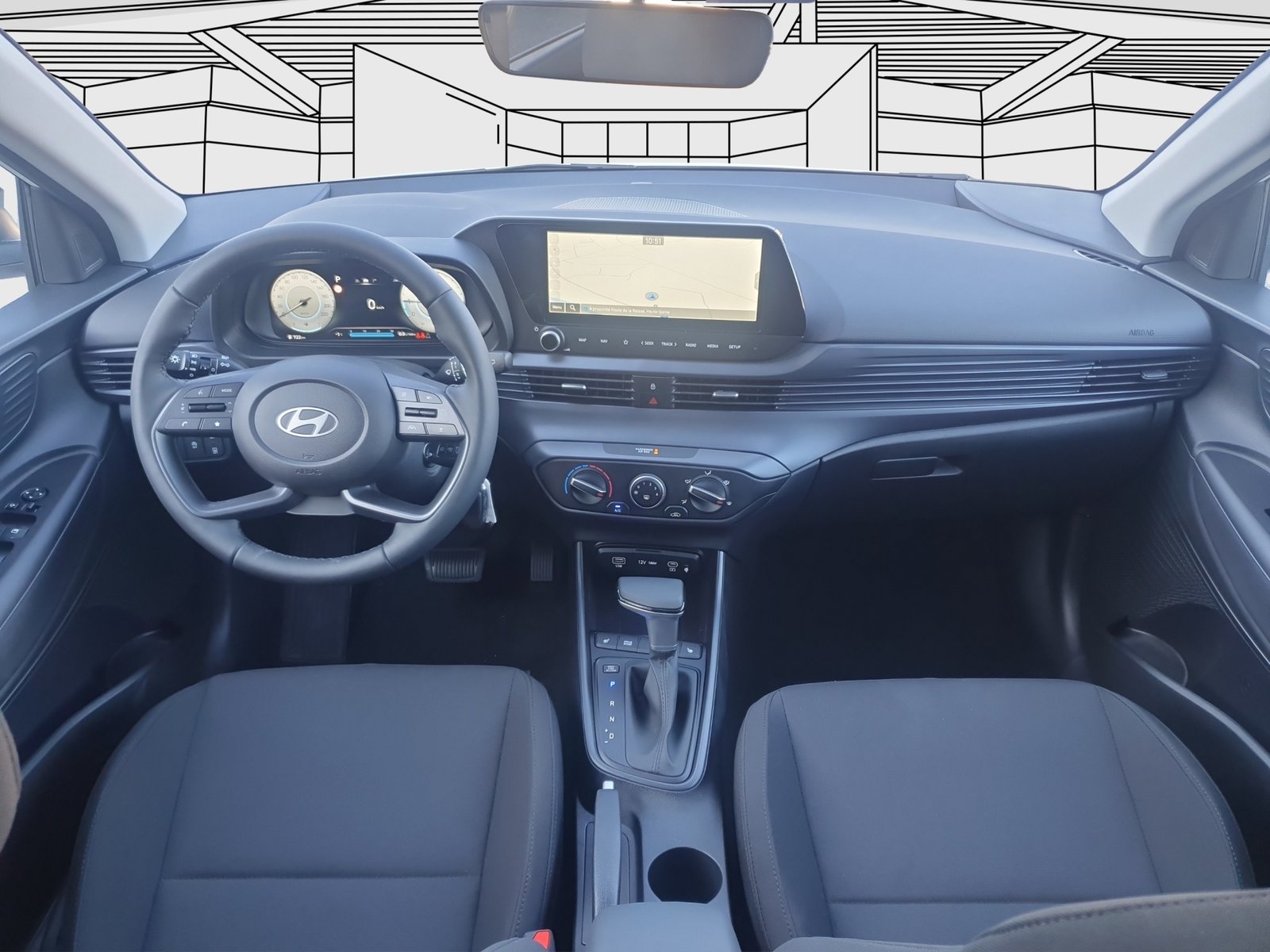 HYUNDAI i20 1.0 T-GDi Amplia Safety Auto., Benzin, Neuwagen, Automat - 7