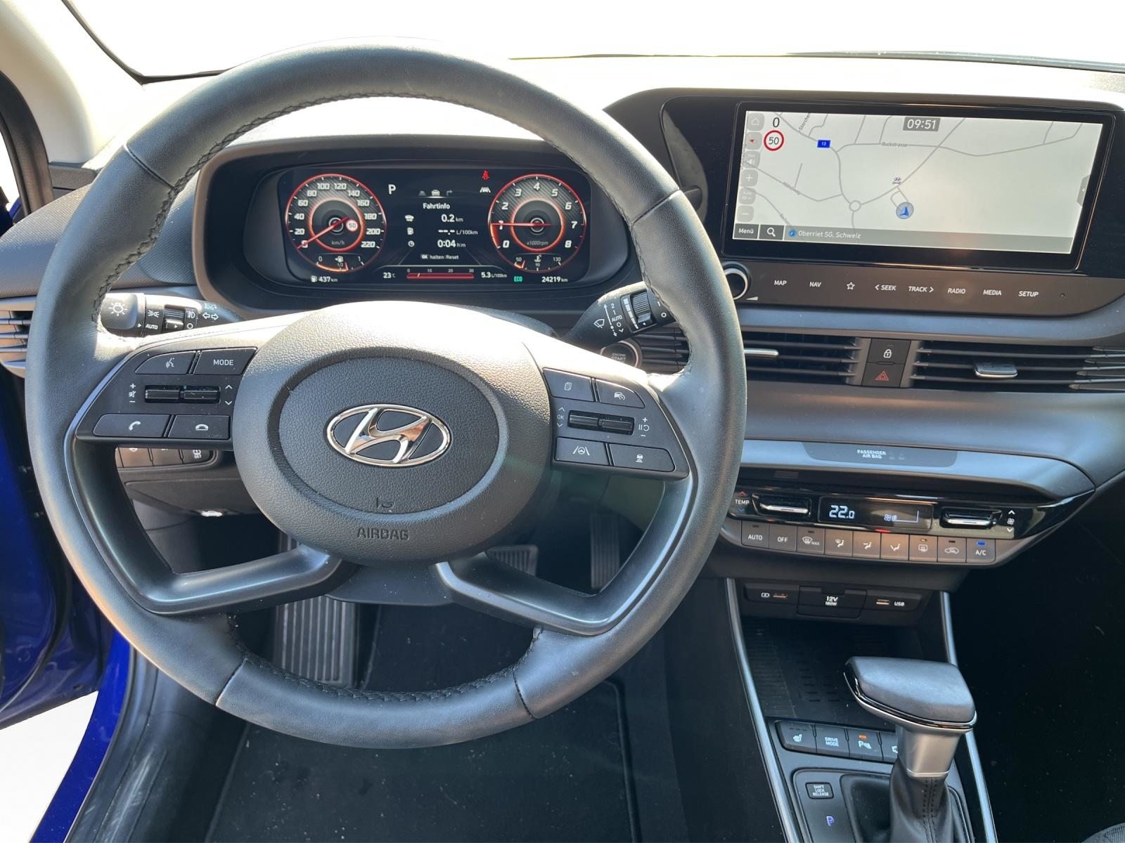 HYUNDAI i20 1.0 T-GDi 120 Vertex, Mild-Hybrid Petrol/Electric, Second hand / Used, Automatic - 7