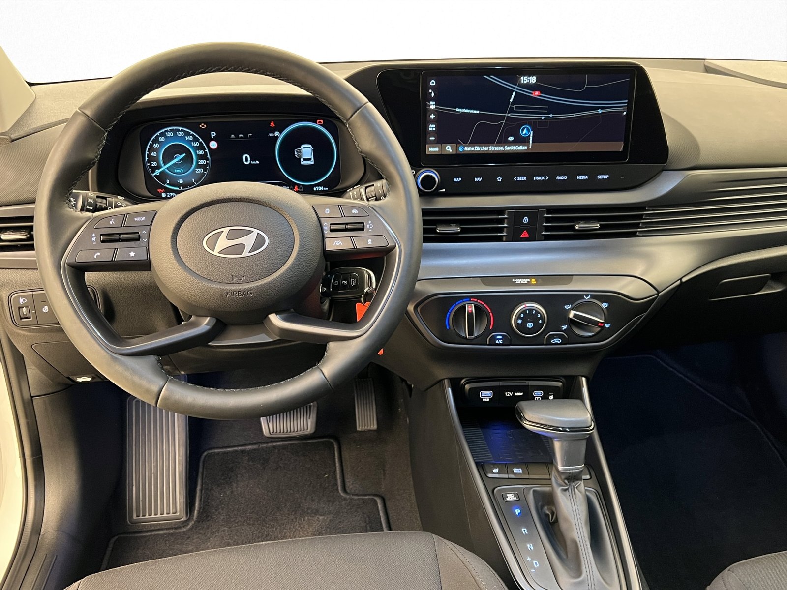 HYUNDAI i20 1.0 T-GDi Amplia DCT, Essence, Occasion / Utilisé, Automatique - 7