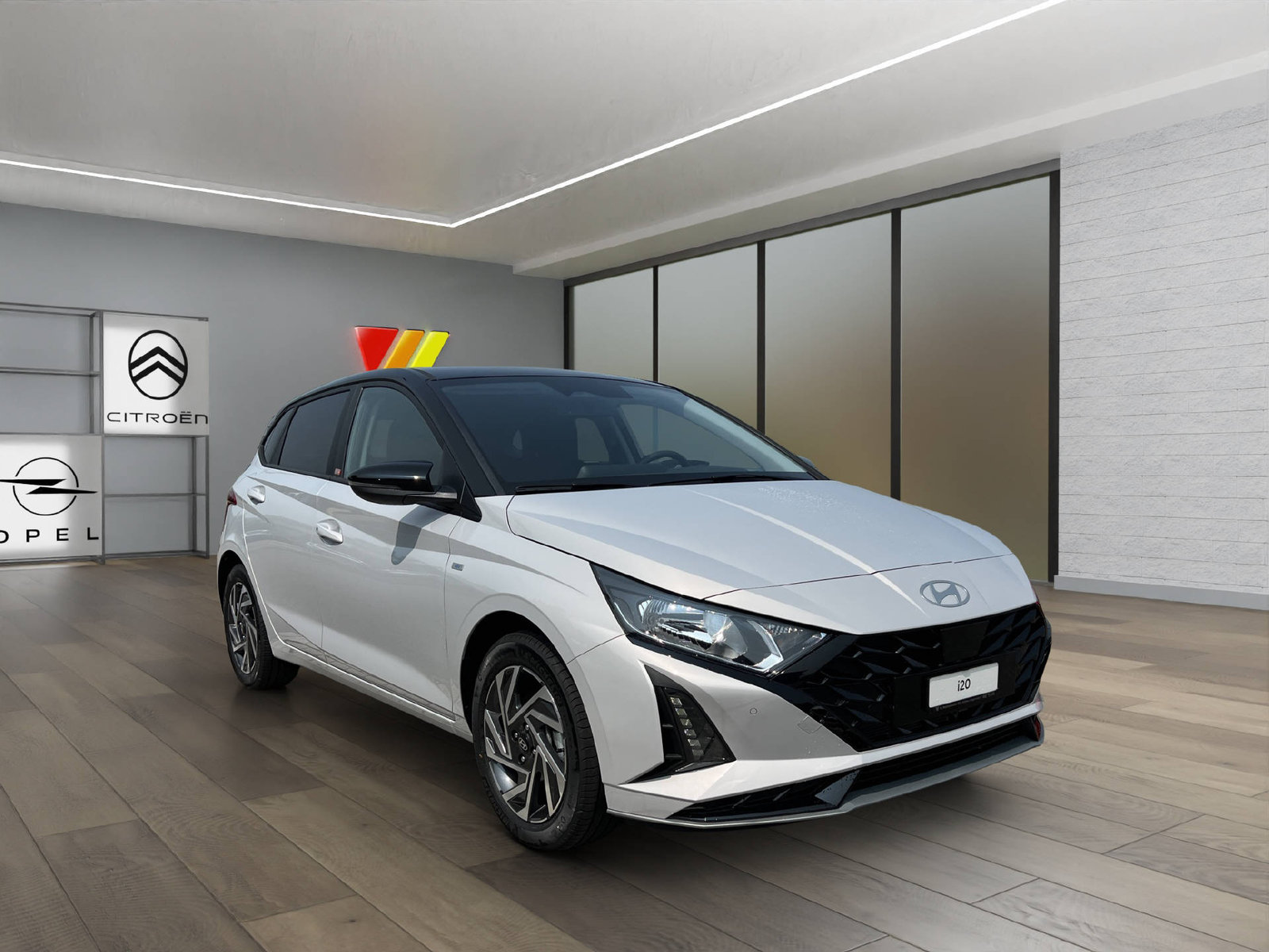 HYUNDAI i20 1.0 T-GDi 120 48V Amplia, Mild-Hybrid Benzin/Elektro, Vorführwagen, Automatik - 2