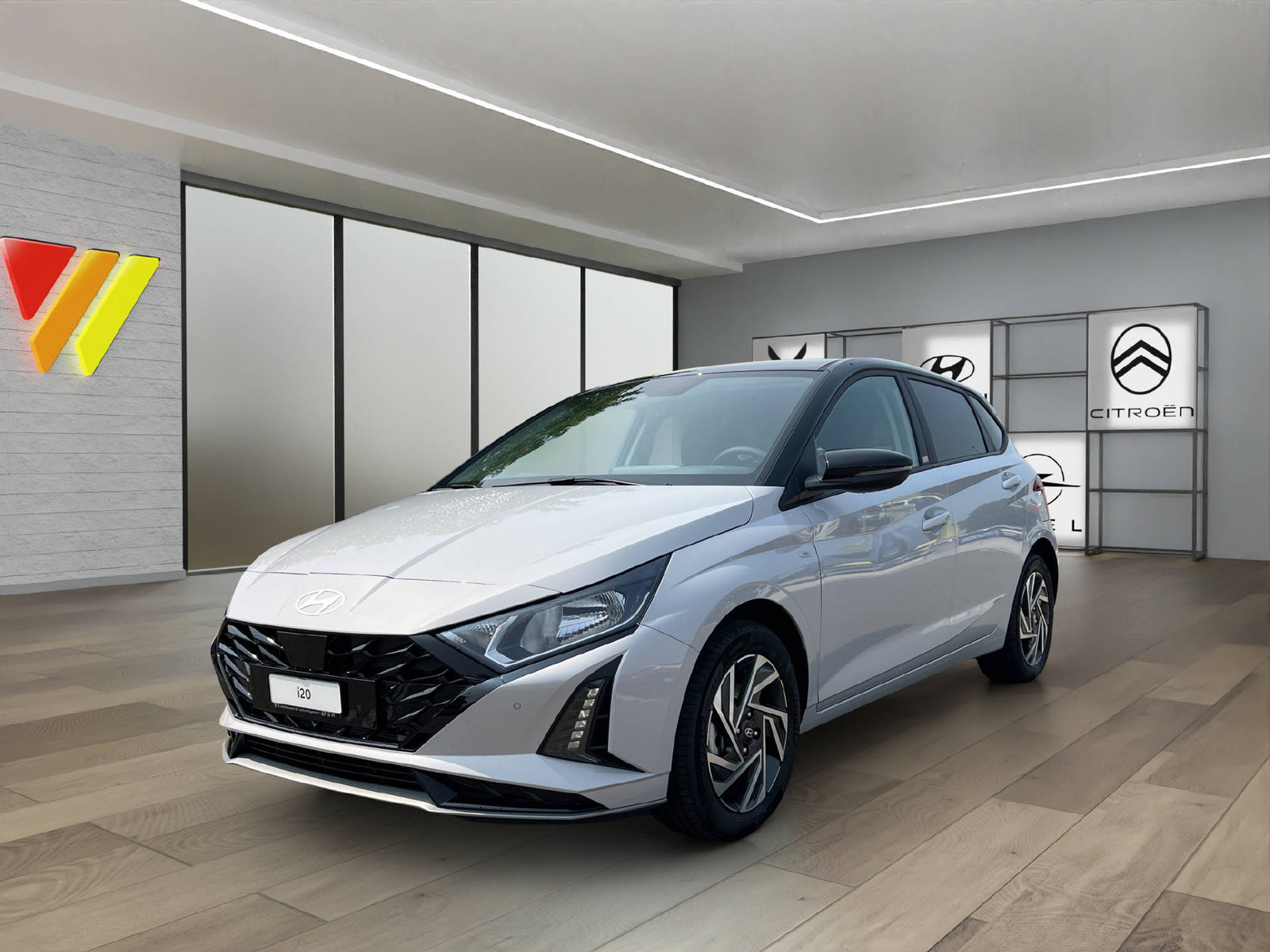 HYUNDAI i20 1.0 T-GDi 120 48V Amplia, Mild-Hybrid Benzin/Elektro, Vorführwagen, Automatik - 4