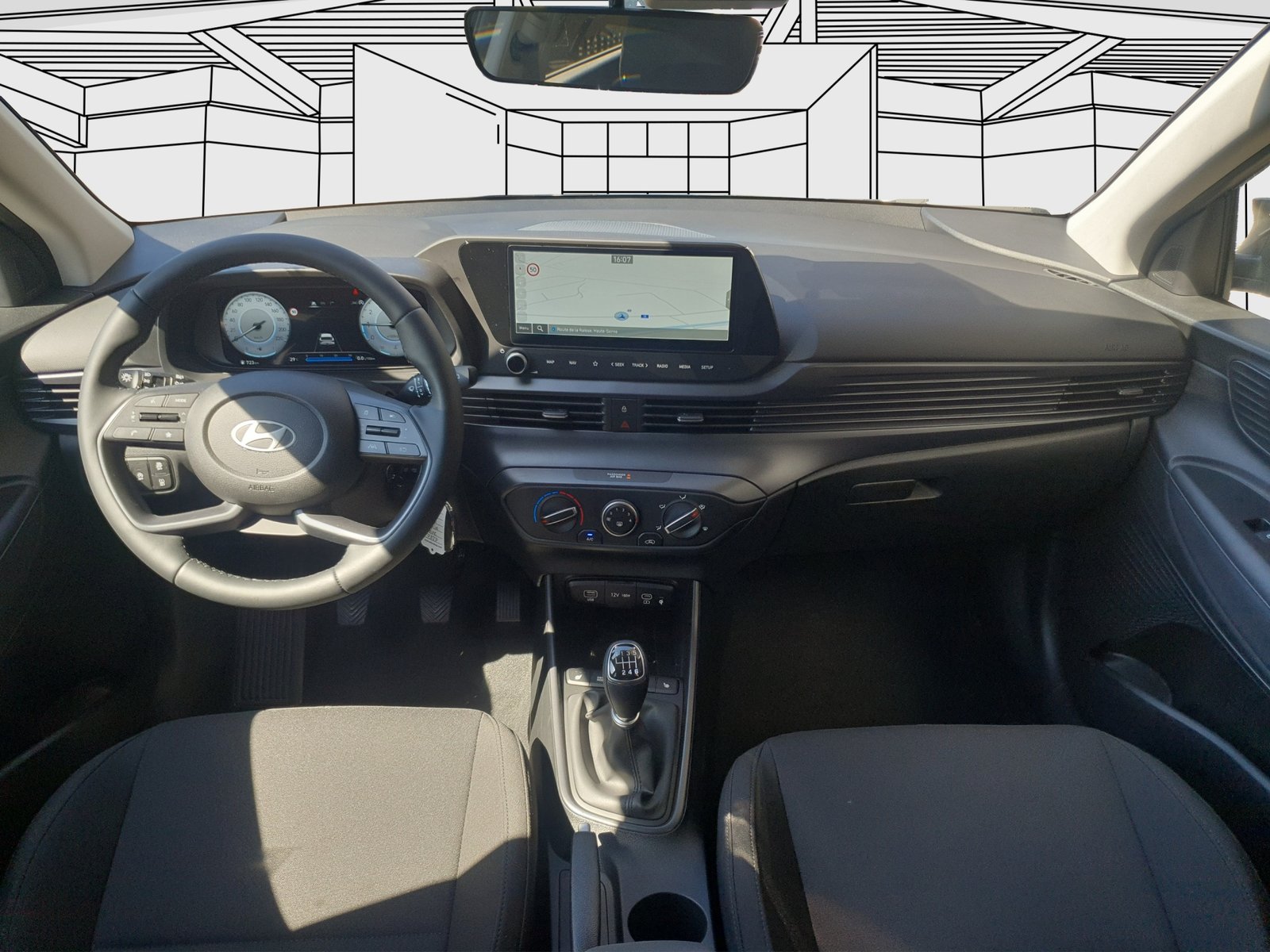 HYUNDAI i20 1.0 T-GDi Amplia Facelift 2025, Benzina, Auto dimostrativa, Manuale - 7