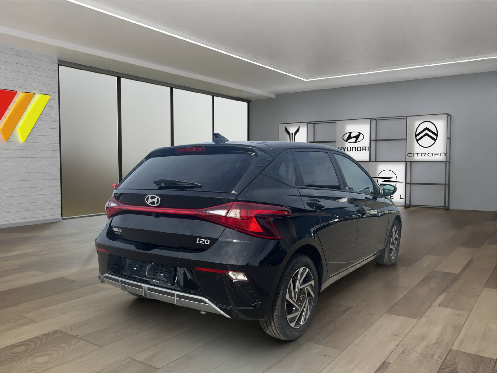 HYUNDAI i20 1.0 T-GDi Amplia, Benzin, Vorführwagen, Automatik - 7
