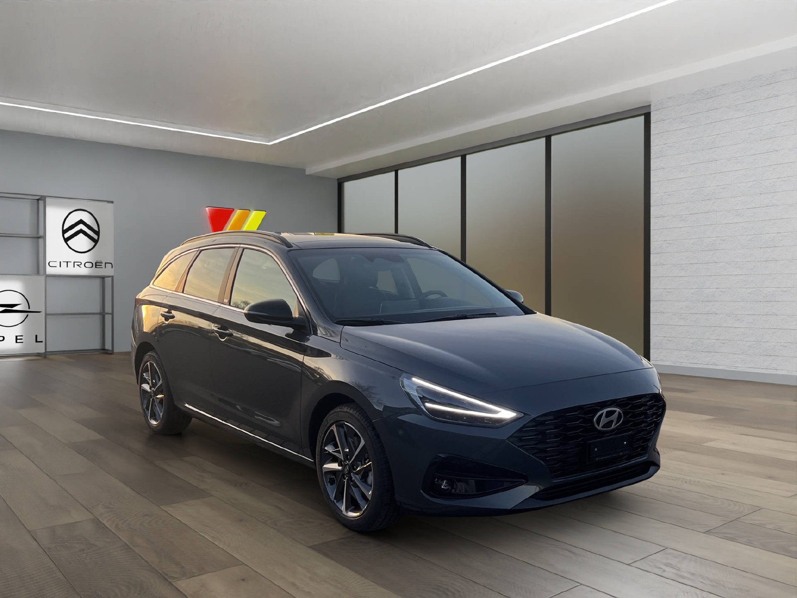 HYUNDAI i30 Wagon 1.5 T-GDi Vertex, Hybride Leggero Benzina/Elettrica, Auto nuove, Automatico - 4