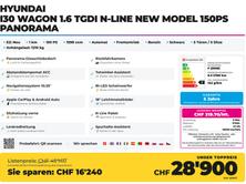 HYUNDAI i30 Wagon 1.6 TGDi N-Line NEW MODEL 150PS Panorama, Benzina, Auto nuove, Automatico - 2