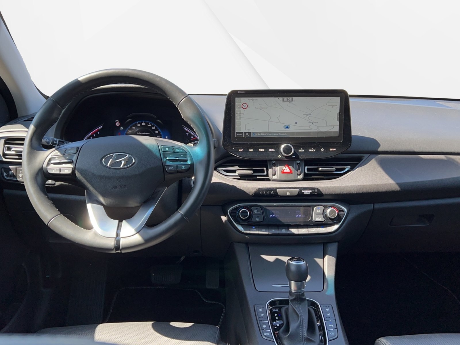 HYUNDAI i30 Wagon 1.5 T-GDi Vertex DCT, Hybride Léger Essence/Électricité, Occasion / Utilisé, Automatique - 7