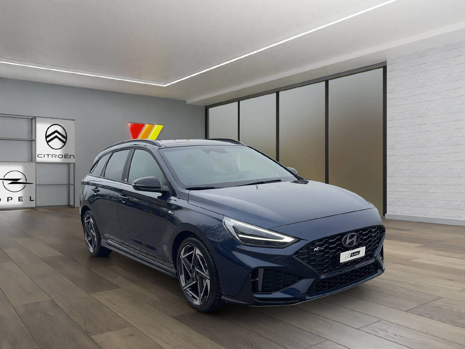 HYUNDAI i30 Wagon 1.5 T-GDi N-Line Lux, Hybride Leggero Benzina/Elettrica, Auto dimostrativa, Automatico - 4