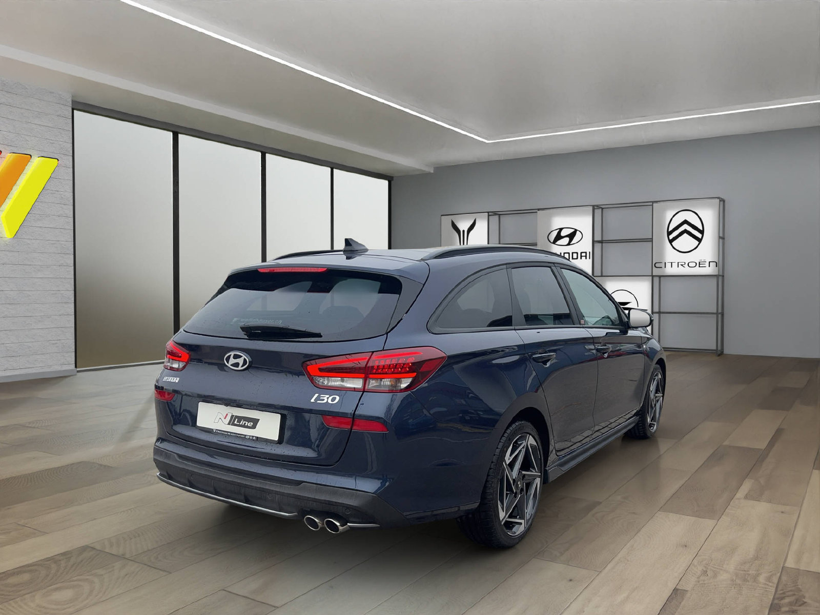 HYUNDAI i30 Wagon 1.5 T-GDi N-Line Lux, Hybride Leggero Benzina/Elettrica, Auto dimostrativa, Automatico - 7