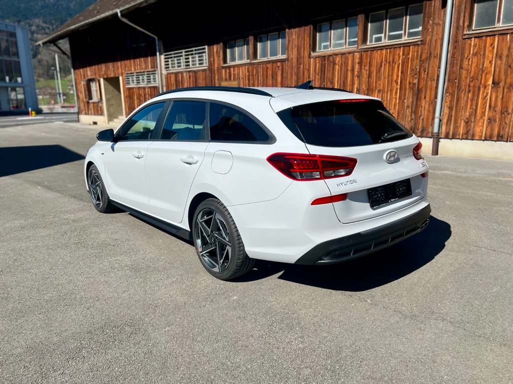 HYUNDAI i30 Wagon 1.5 T-GDi N-Line, Hybride Leggero Benzina/Elettrica, Auto dimostrativa, Automatico - 4