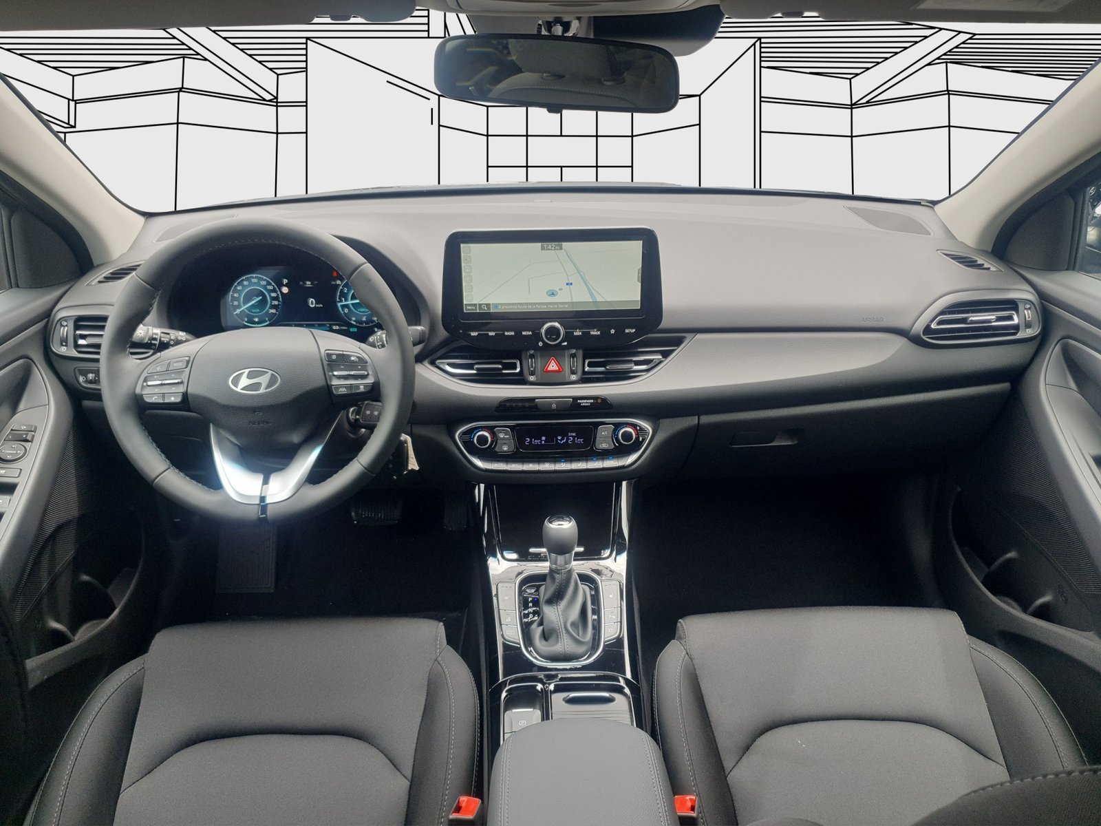 HYUNDAI i30 Wagon 1.5 T-GDi Amplia Auto., Mild-Hybrid Petrol/Electric, Ex-demonstrator, Automatic - 7